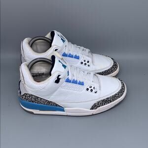 Jordan 3‎ Retro UNC Basketball Shoes CT8532-104 Women's Sz 8